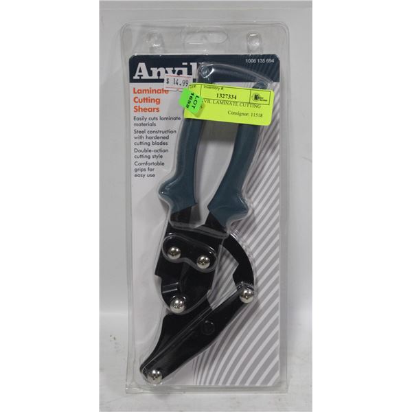 NEW ANVIL LAMINATE CUTTING SHEARS