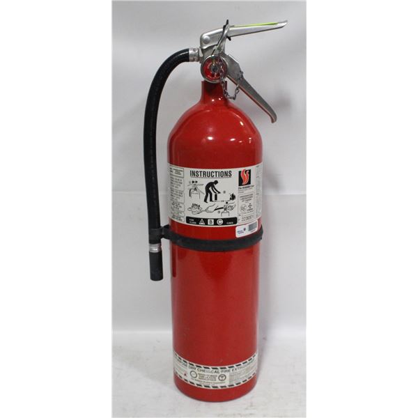 FULLY CHARGED 10LB FIRE EXTINGUISHER