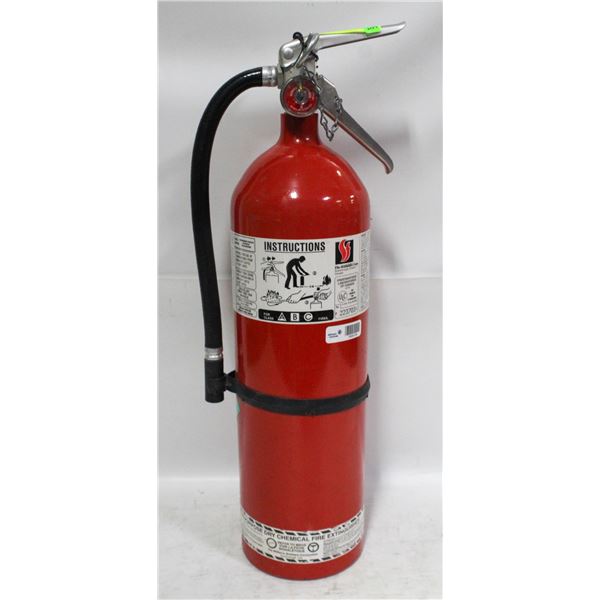 FULLY CHARGED 10LB FIRE EXTINGUISHER