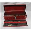 Image 1 : RED METAL TOOL BOX WITH TRAY
