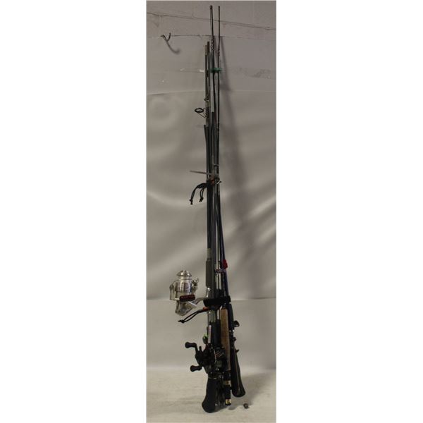 4 FISHING RODS: SHIMANO PHANTOM MAGNUM LIGHT