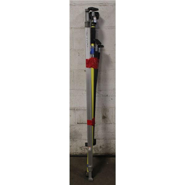 QUICK SUPPORT RODS 3- 6 FEET 2- 9 FT 6 INCHES
