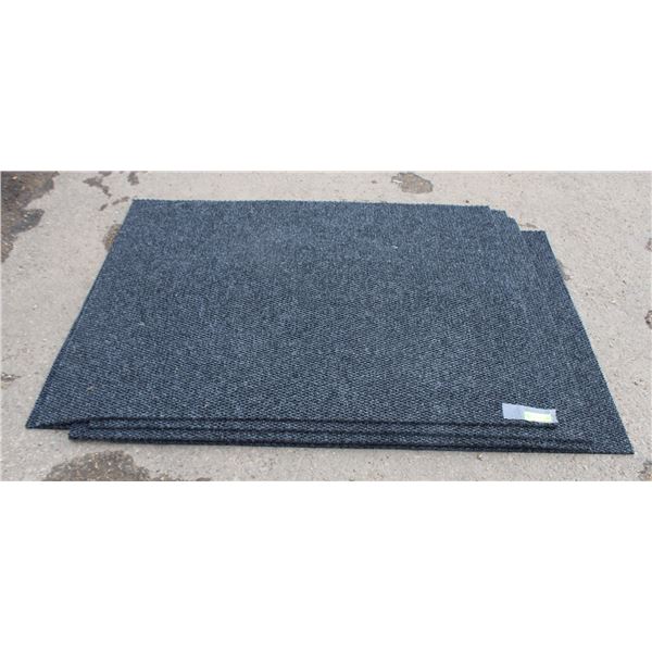38 IN X 52 IN CHARCOAL CARPET RUGS