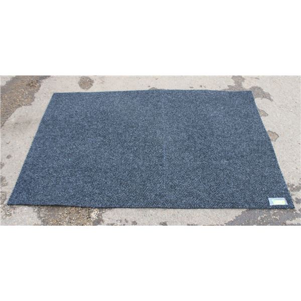 64 IN X 42 IN CHARCOAL CARPET RUG