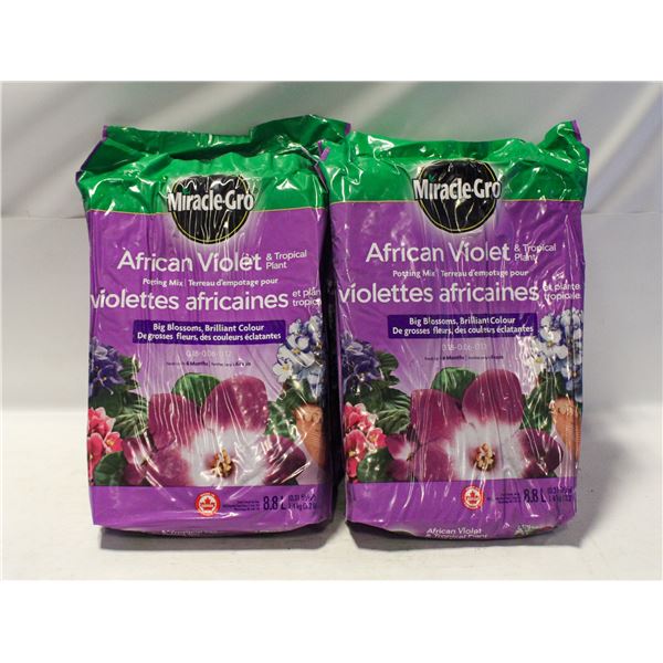 6 BAGS OF 8.8L MIRACLE GROW TROPICAL / AFRICAN