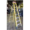 Image 1 : YELLOW A-FRAME FIBRE-LITE 8FT LADDER