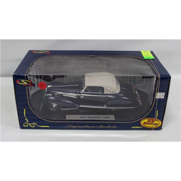 1:18 SCALE 1947 DELAHAYE 135M MODEL