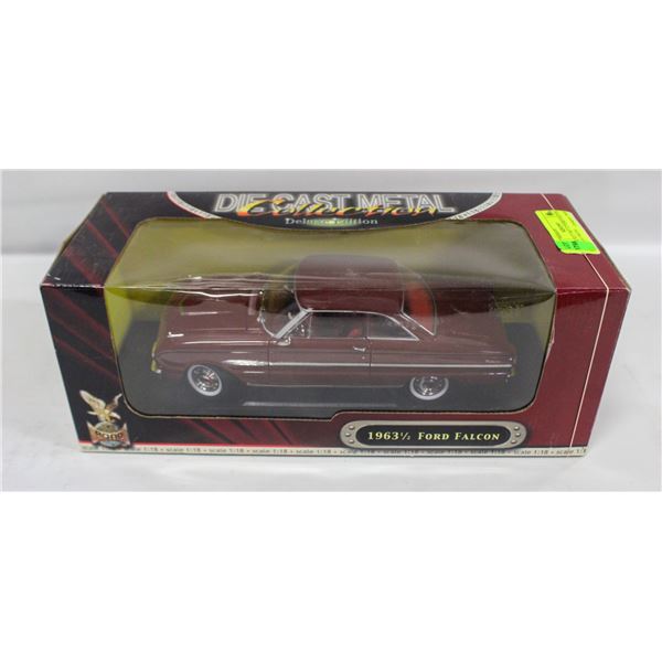 1:18 SCALE 1963 1/2 FORD FALCON DIECAST METAL