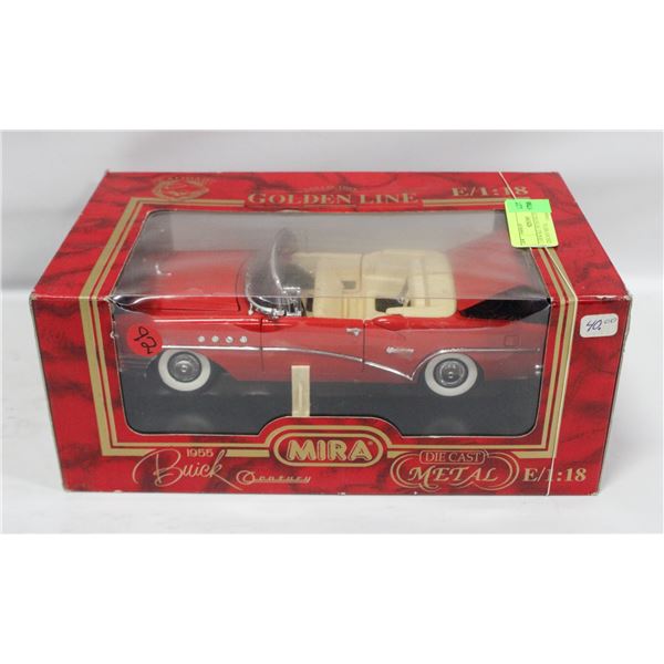 1:18 SCALE 1955 BUICK CENTURY DIECAST METAL