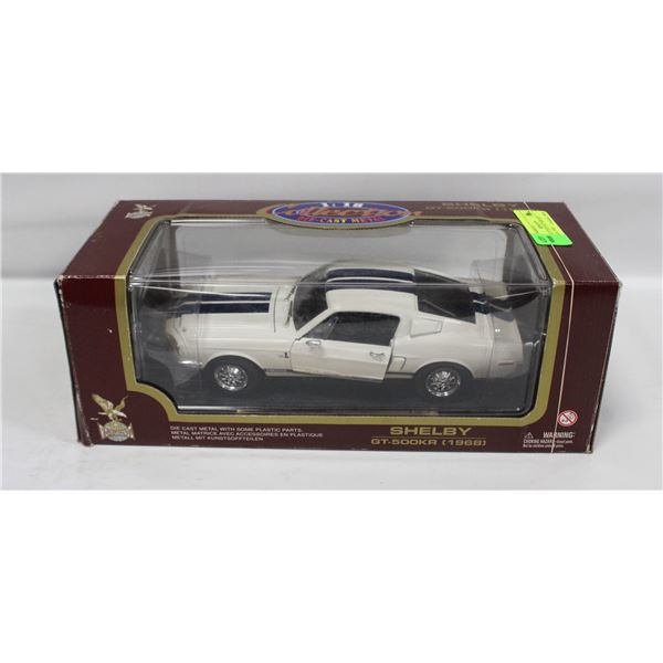 1:18 SCALE DIECAST SHELBY GT-500KR (1968)