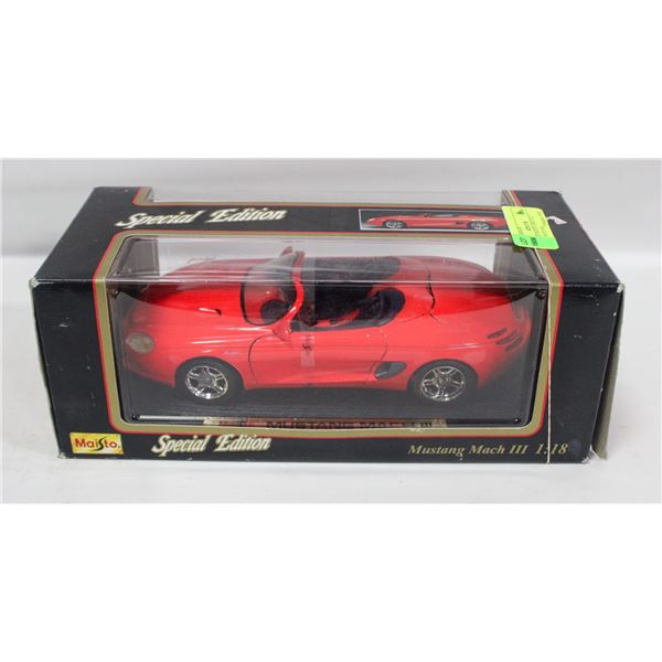 1/18 SCALE MAISTO SPECIAL EDITION MUSTANG