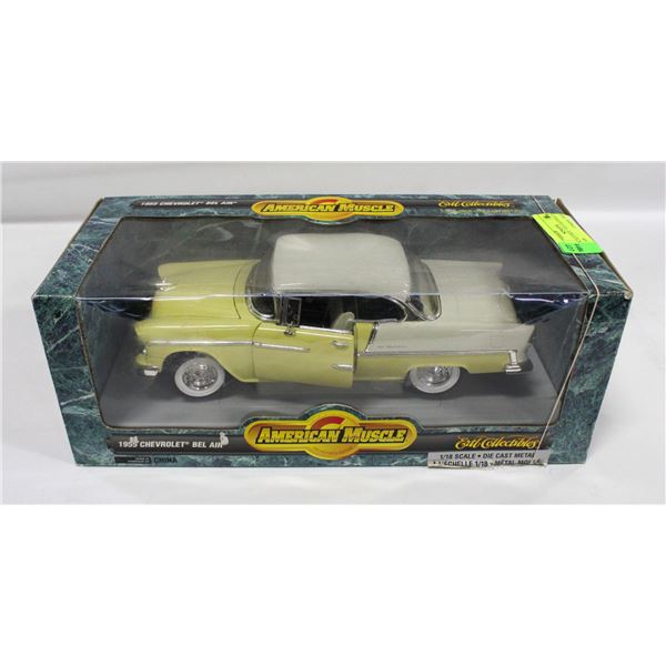 1:18 SCALE ERTL 1955 CHEVROLET BEL AIR