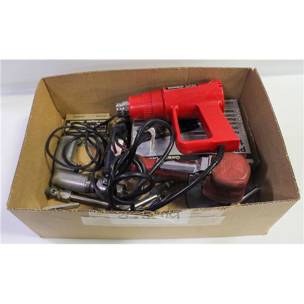 FLAT OF ESTATE POWER TOOLS, AIR POWERED