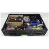 Image 1 : BLACK SMALL CRATE FILLED WITH