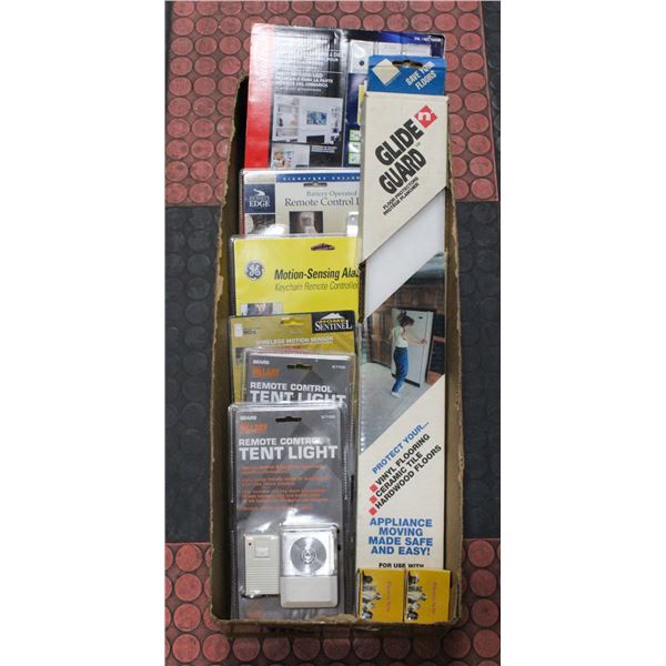 FLAT OF NEW UNOPENED HOUSEHOLD USEFUL