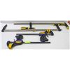 Image 1 : 4 WORKSHOP CLAMPS