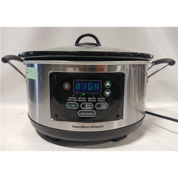 HAMILTON BEACH DIGITAL SLOW COOKER - 275W