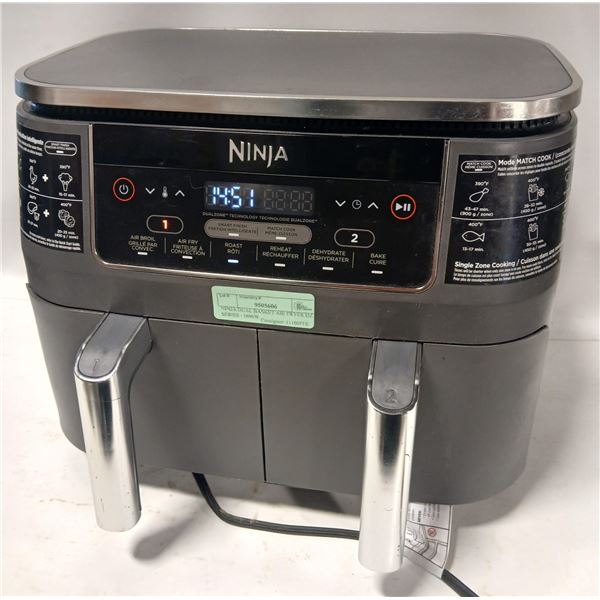 NINJA DUAL BASKET AIR FRYER DZ SERIES - 1690W