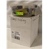 Image 1 : BOX OF VINYL TUBING + LIDDED CONTAINER OF VARIOUS