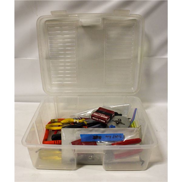 CONTAINER OF SPECIALTY TOOLS - MAINLY AUTOMOTIVE