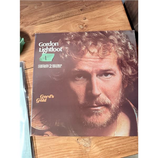 GORDON LIGHTFOOT GOLD SET OF 2 RECORDS VINYL RECORD