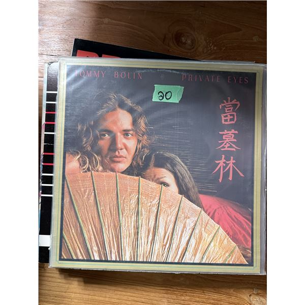 TOMMY BOLIN PRIVATE EYES VINYL RECORD — image 21