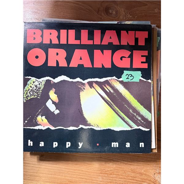 BRILLIANT ORANGE HAPPY MAN VINYL RECORD — image 24