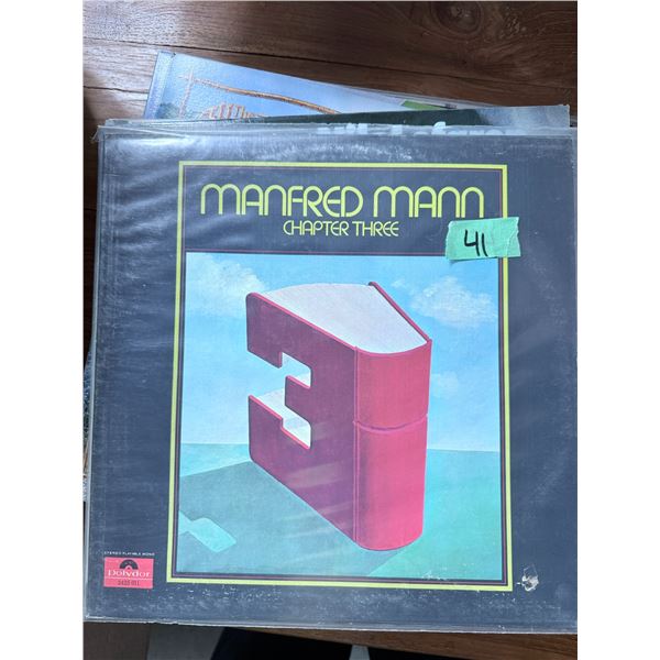 MANFRED MANN CHAPTER THREE VINYL RECORD