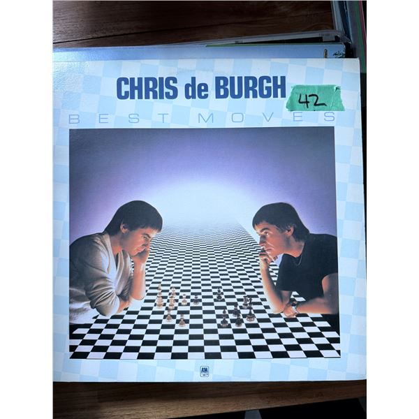 CHRIS DE BURGH BEST MOVES VINYL RECORD — image 43