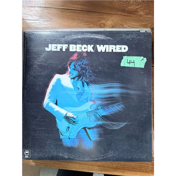 EPIC JEFF BECK - WIRED VINYL RECORD