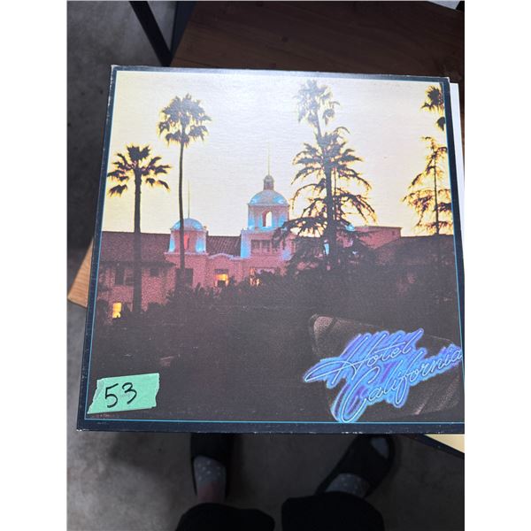 HOTEL CALIFORNIA VINYL RECORD