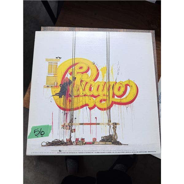 CHICAGO VINYL RECORD