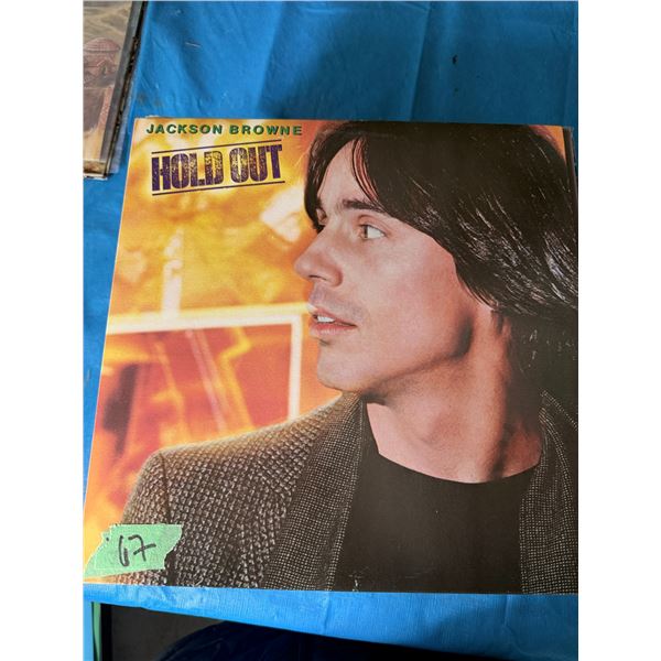 JACKSON BROWNE HOLD OUT VINYL RECORD