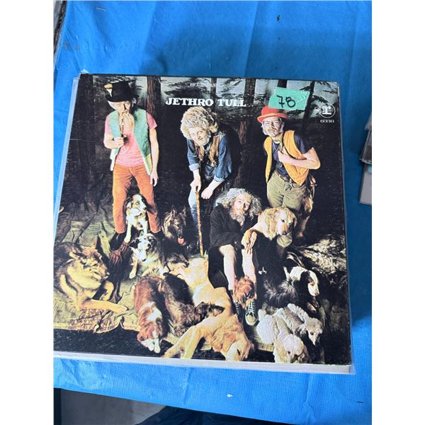 JETHRO TULL STEREO VINYL RECORD