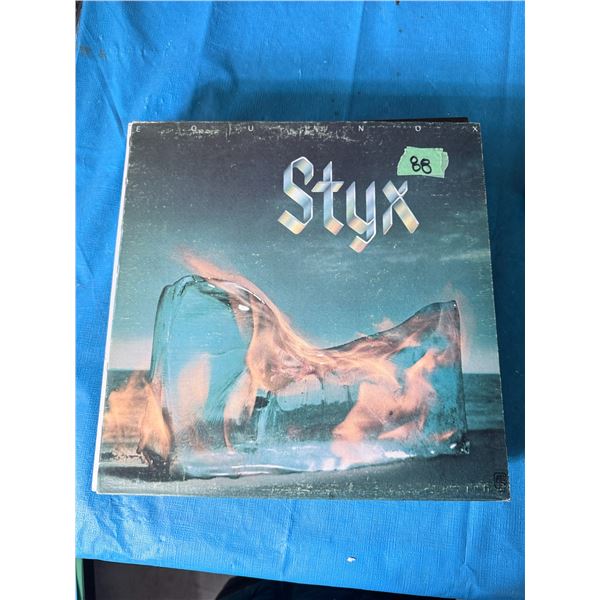 STYX EQUINOX VINYL RECORD