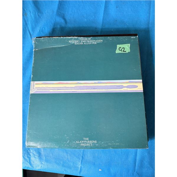 THE ALAN PARSONS PROJECT TALES OF MYSTERY AND IMAGINATION VINYL RECORD