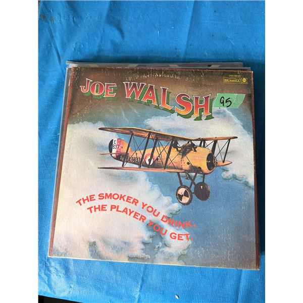 JOE WALSH THE SMOKER YOU DRINK, THE PLAYER YOU GET VINYL RECORD