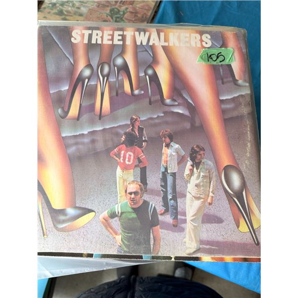 STREETWALKERS VINYL RECORD