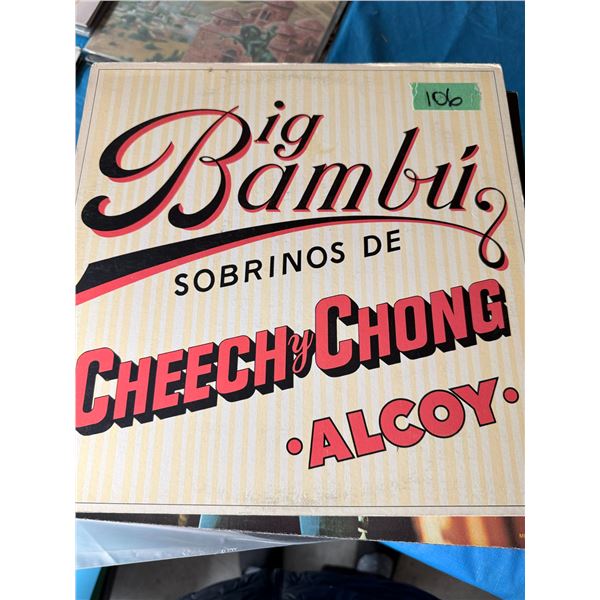 URIAH HEEP -CHEECH Y CHONG BIG BAMBÚ VINYL RECORD