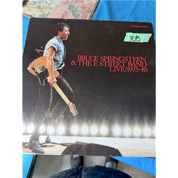 BRUCE SPRINGSTEEN LIVE/1975-85 3 COMPACT DISCS