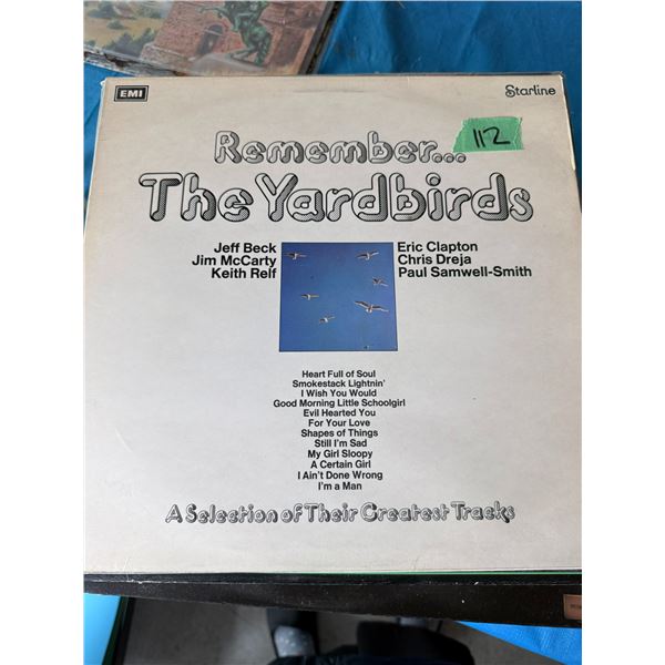 THE YARDBIRDS REMEMBER... VINYL RECORD
