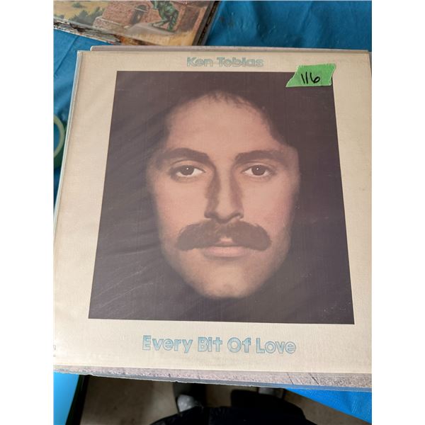 KEN TOBIAS EVERY BIT OF LOVE VINYL RECORD