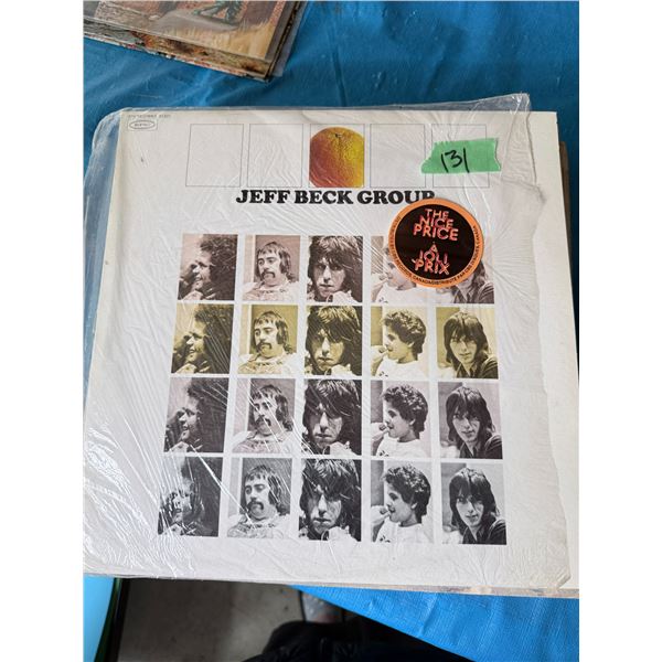 EPIC JEFF BECK GROUP VINYL RECORD