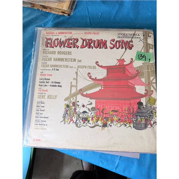 FLOWER DRUM SONG VINYL RECORD