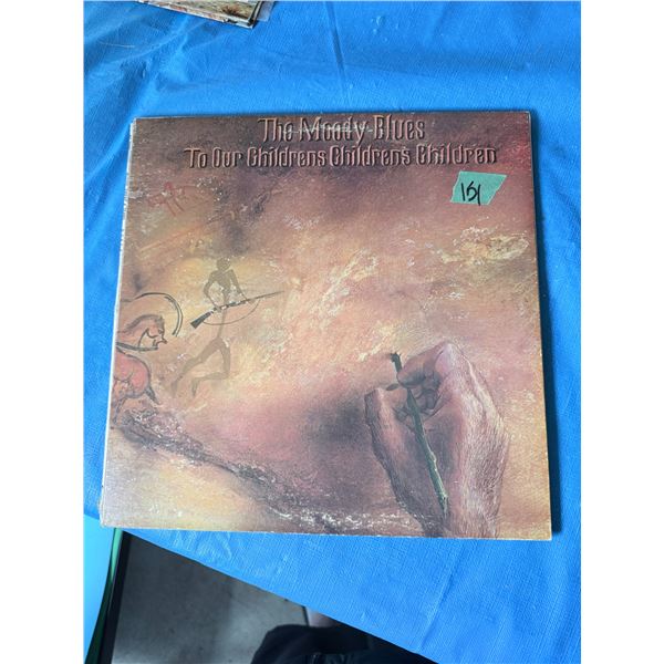 THE MOODY BLUES TO OUR CHILDREN'S CHILDREN'S CHILDREN VINYL RECORD