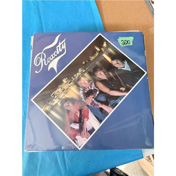 ROXCITY BLUE VINYL RECORD