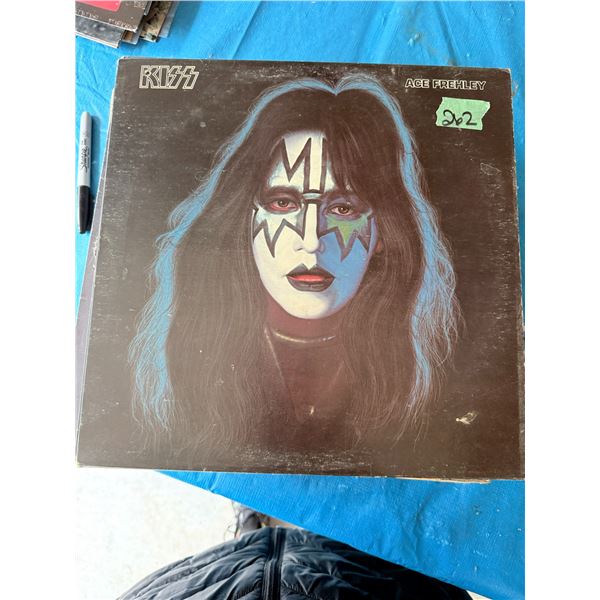 KISS ACE FREHLEY VINYL RECORD