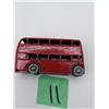 Image 5 : LESNEY/MATCHBOX NO. 5 LONDON DOUBLE-DECKER BUS – RED