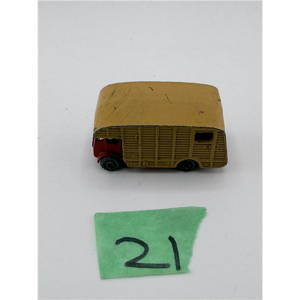 LESNEY/MATCHBOX NO. 35A MARSHALL HORSE BOX MK7