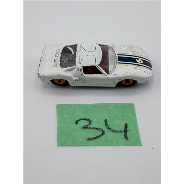 LESNEY/MATCHBOX NO. 41C FORD GT RACING CAR – WHITE
